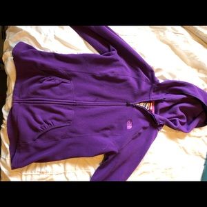 North Face fleece light jacket
